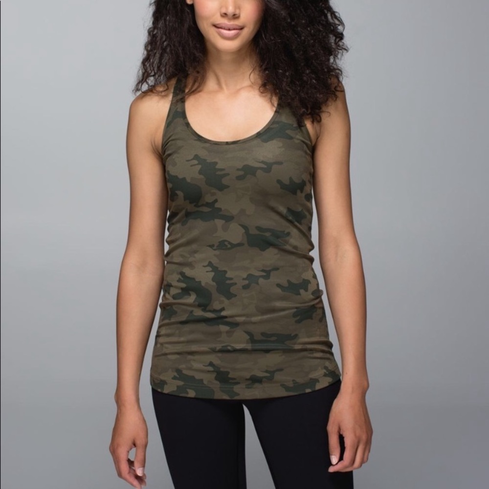 Lululemon Camo Racer Tank